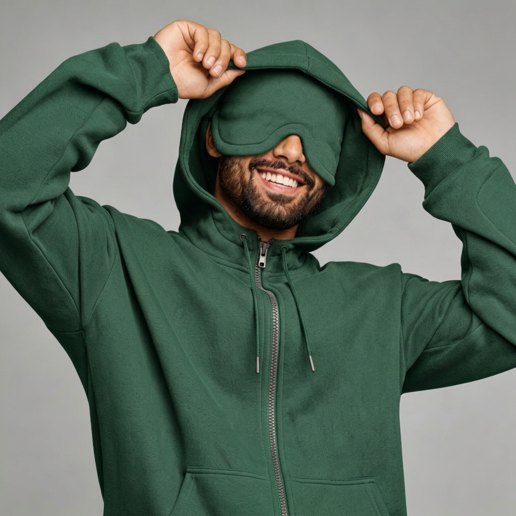 Travel Hoodie Zip- bluza na podróże